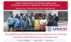 Strengthening Multisectoral Coordination to Contain Antimicrobial Resistance in Cameroon