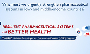 Pourquoi devons-nous renforcer les systèmes pharmaceutiques dans les pays à revenu faible et intermédiaire ?